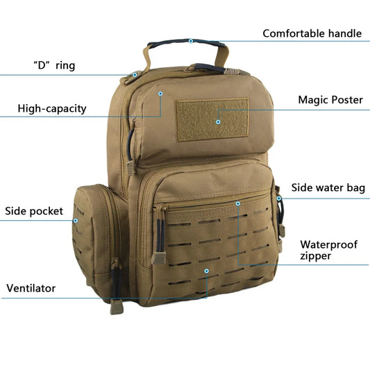 Military Shoulder Tactical Satchel