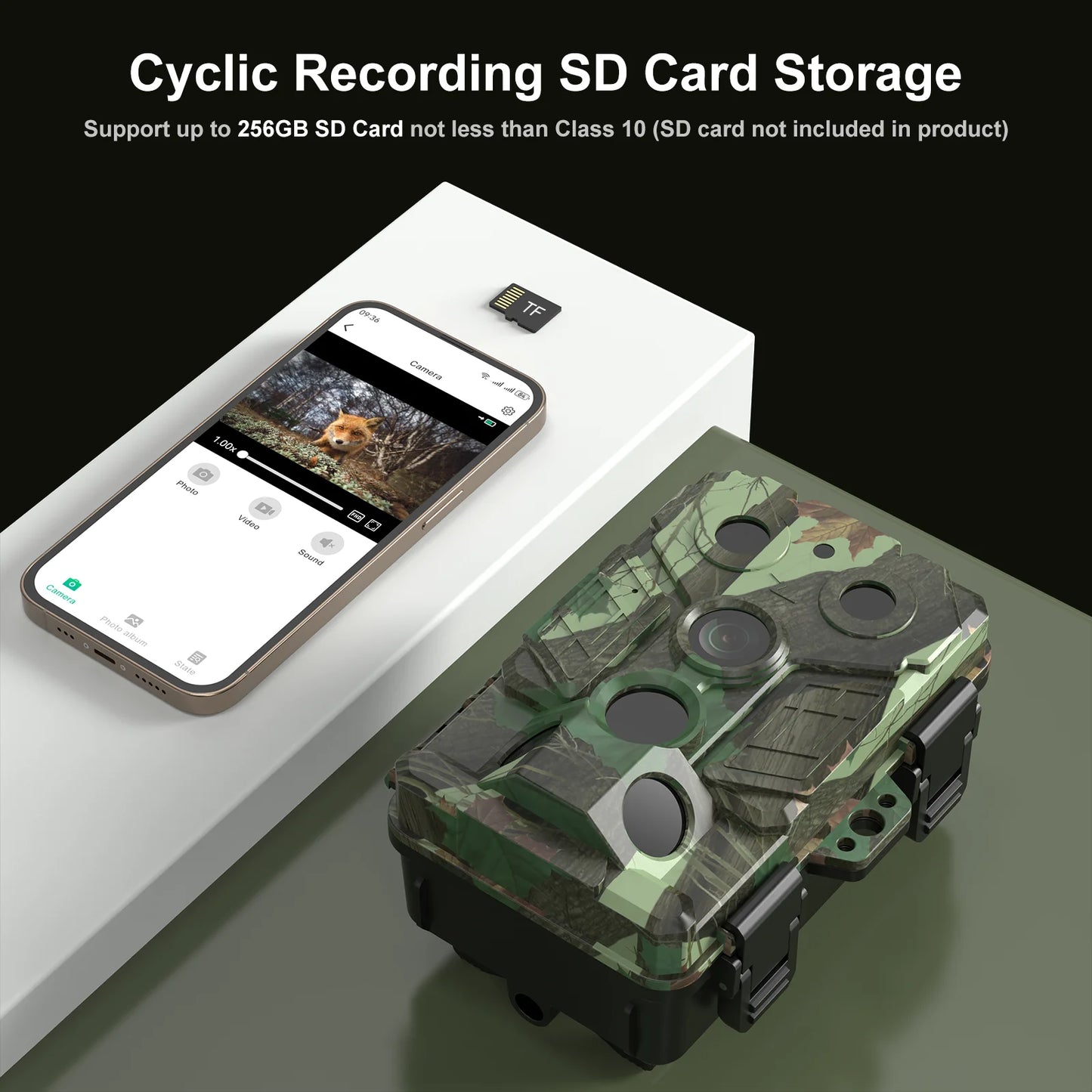 HD real-time monitoring camera