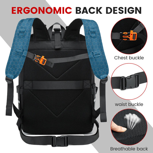 Large Capacity Helmet Backpack