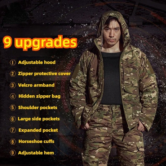 Men Winter Hiking Tactical Jacket