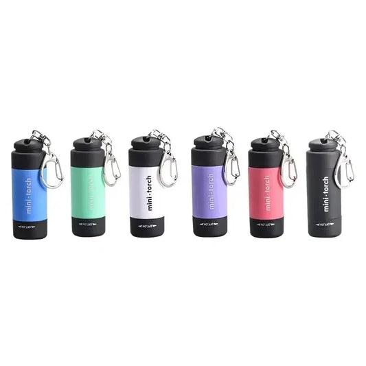 Led micro pocket flashlight portable