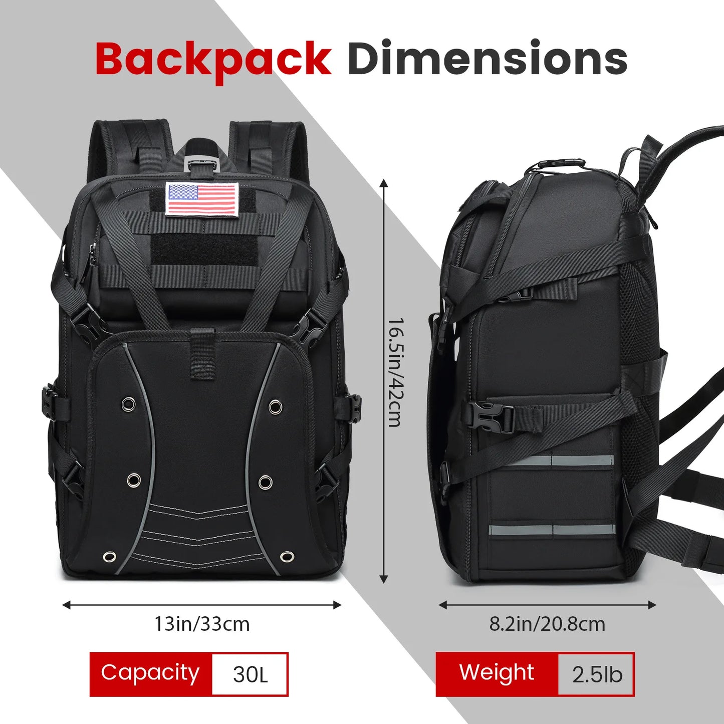 Large Capacity Helmet Backpack