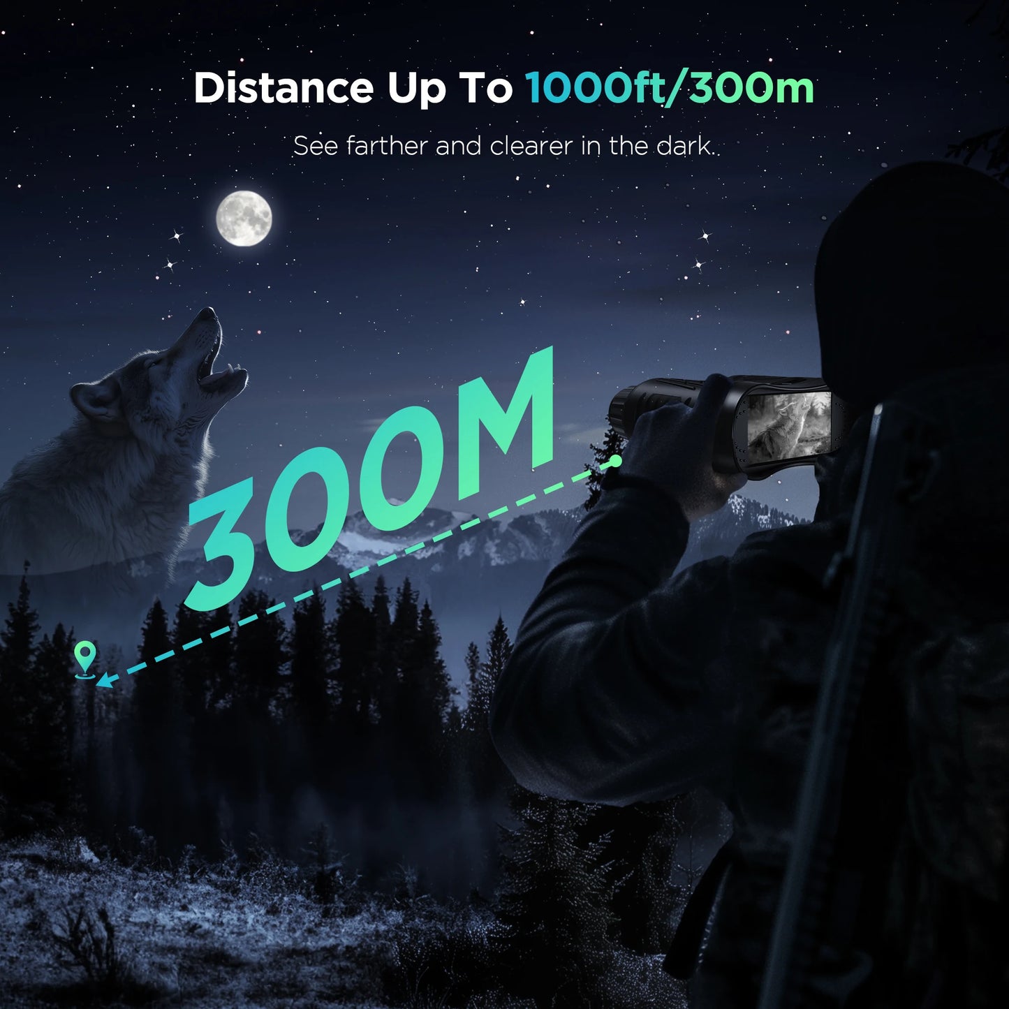Rechargeable Night Vision Telescope
