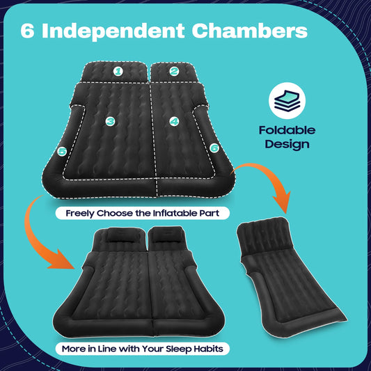 SUV car inflatable mattress bed