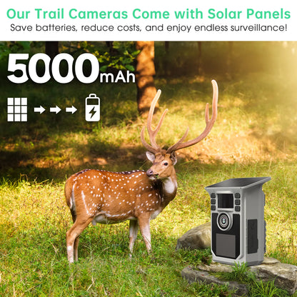 4K Solar Trail Camera