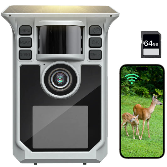4K Solar Trail Camera