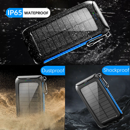 Solar Power Bank Portable Charger