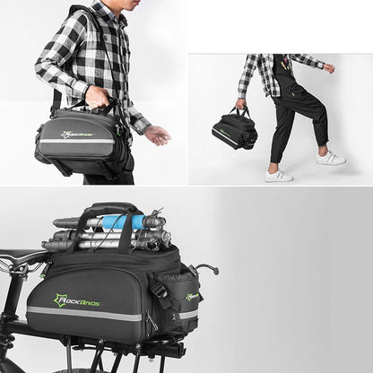 Bike Panniers Carrier 3 In 1