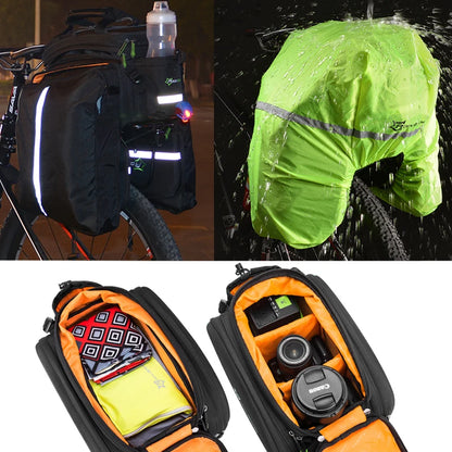 Bike Panniers Carrier 3 In 1