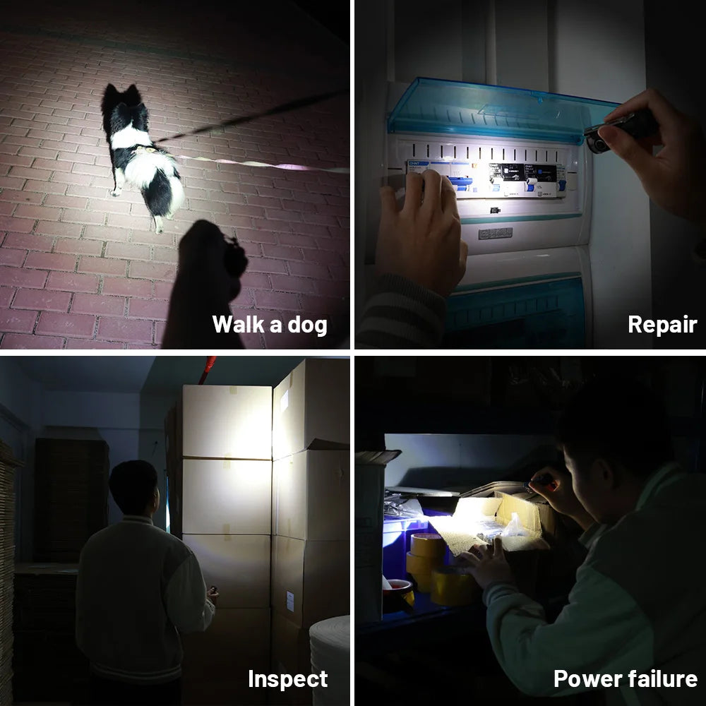 Tactical Rechargeable Flashlight