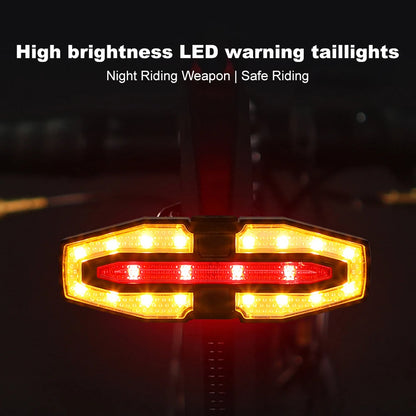 Bicycle Taillight with Turn Signals