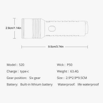 Rechargeable Torch Light