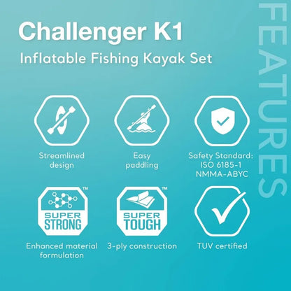 Durable Vinyl Streamline Sporty Kayaks