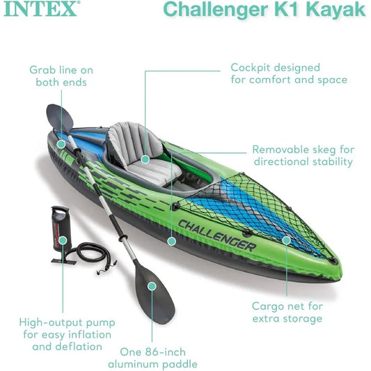 Durable Vinyl Streamline Sporty Kayaks