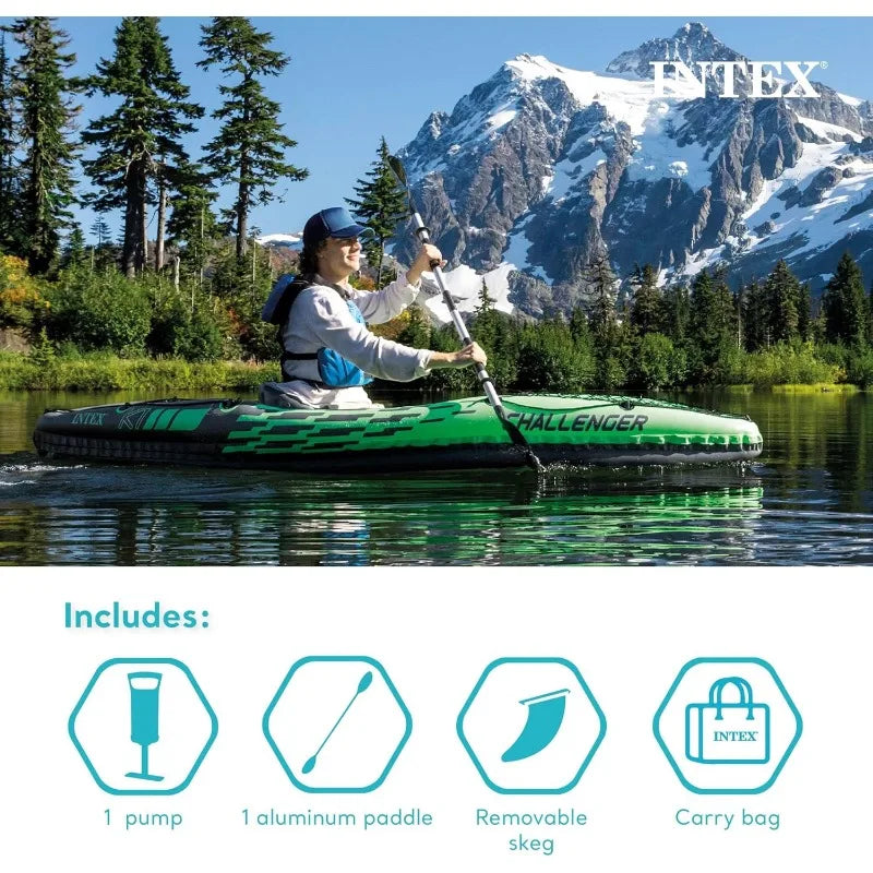 Durable Vinyl Streamline Sporty Kayaks