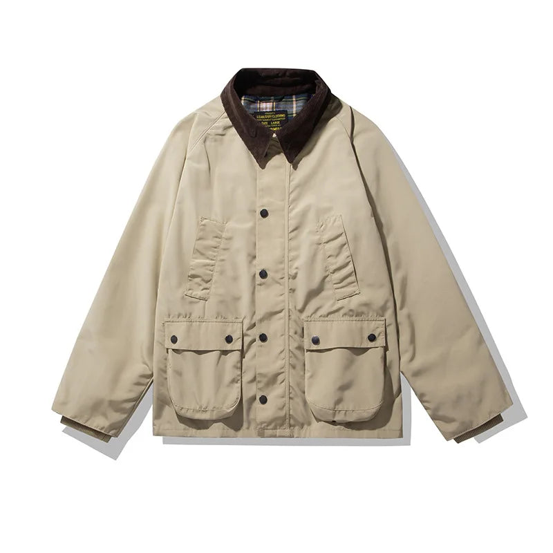 Hunting Oil Wax Jacket Windbreaker