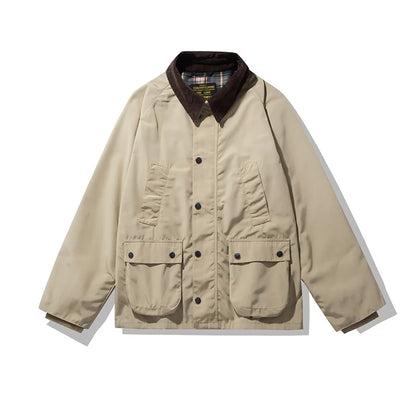 Hunting Oil Wax Jacket Windbreaker