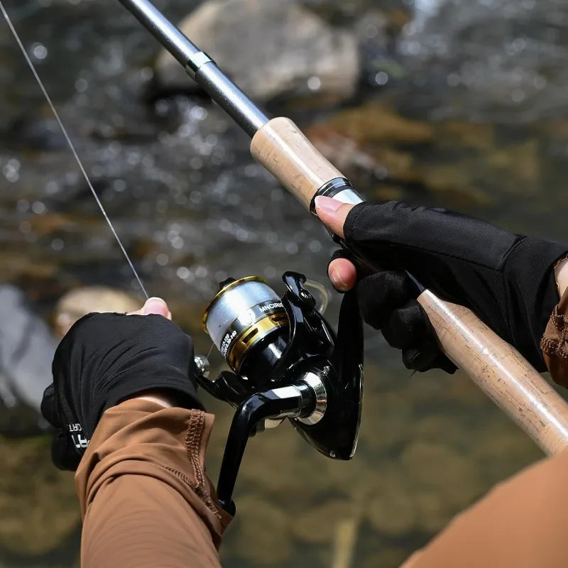 Two Carbon Fiber Fishing Pole