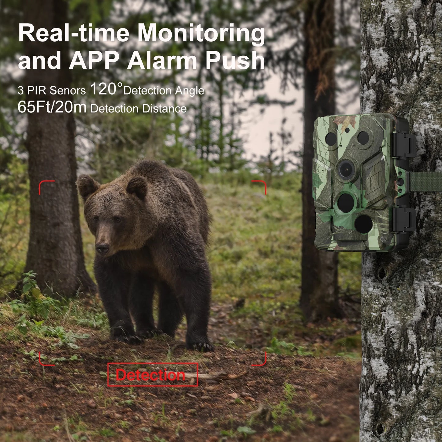 HD real-time monitoring camera