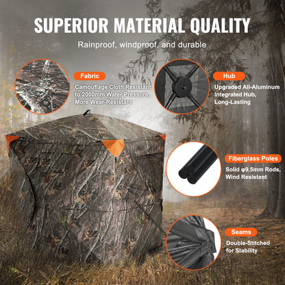 270° See Through Ground Blind