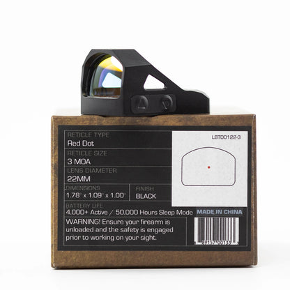 1x27 3MOA Green/Red Dot Sight