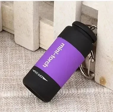 Led micro pocket flashlight portable