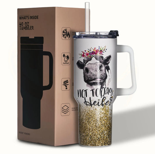 Funny Cow Tumbler 40oz