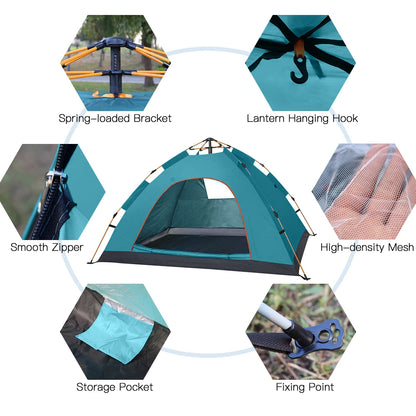 Water-resistant Pop-Up Tent