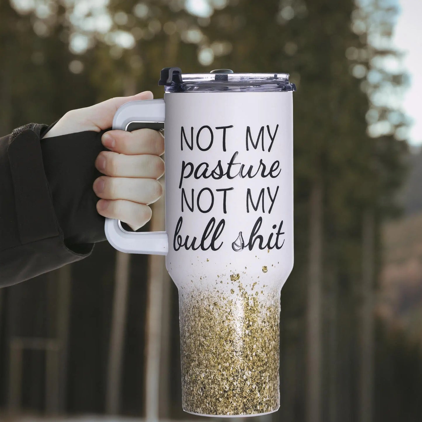 Funny Cow Tumbler 40oz
