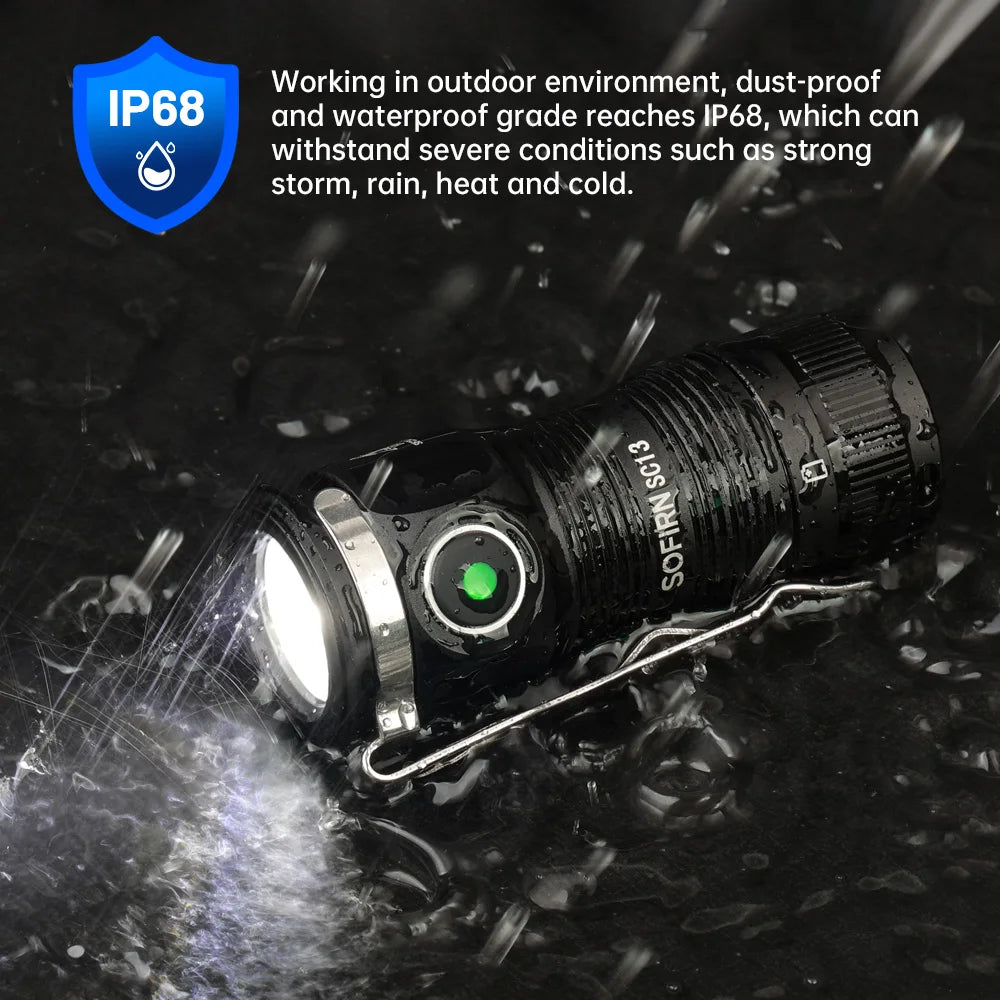 Tactical Rechargeable Flashlight