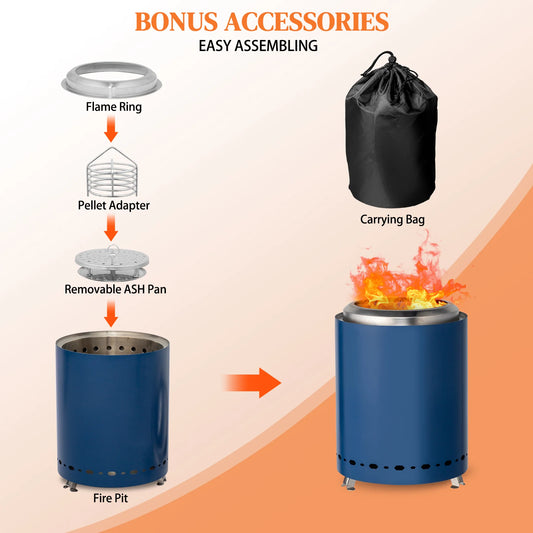 table smokeless fire pit