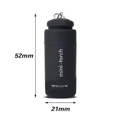 Led micro pocket flashlight portable