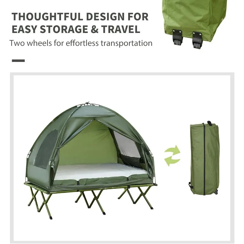 Camping Cot with Tent