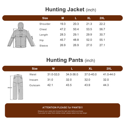 Silent Hunting Jacket and Pants
