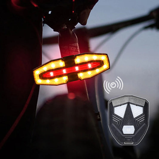 Bicycle Taillight with Turn Signals