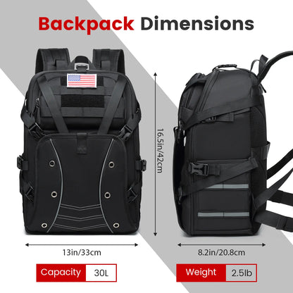 Large Capacity Helmet Backpack