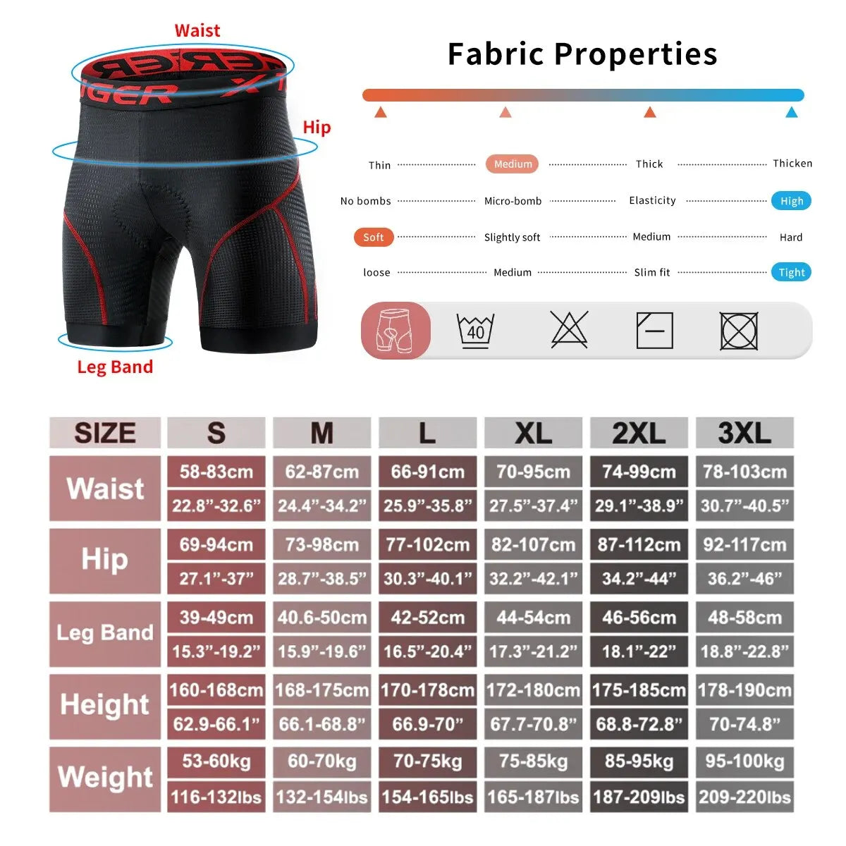 Breathable Cycling Shorts