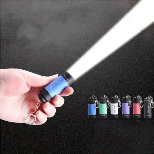 Led micro pocket flashlight portable