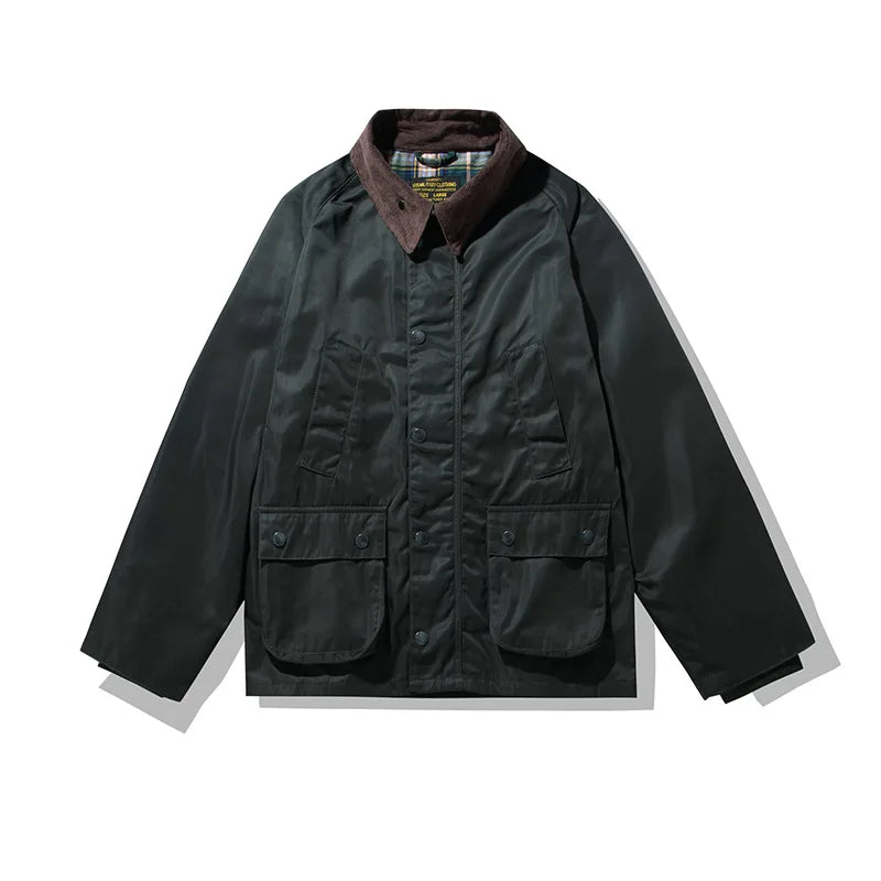 Hunting Oil Wax Jacket Windbreaker