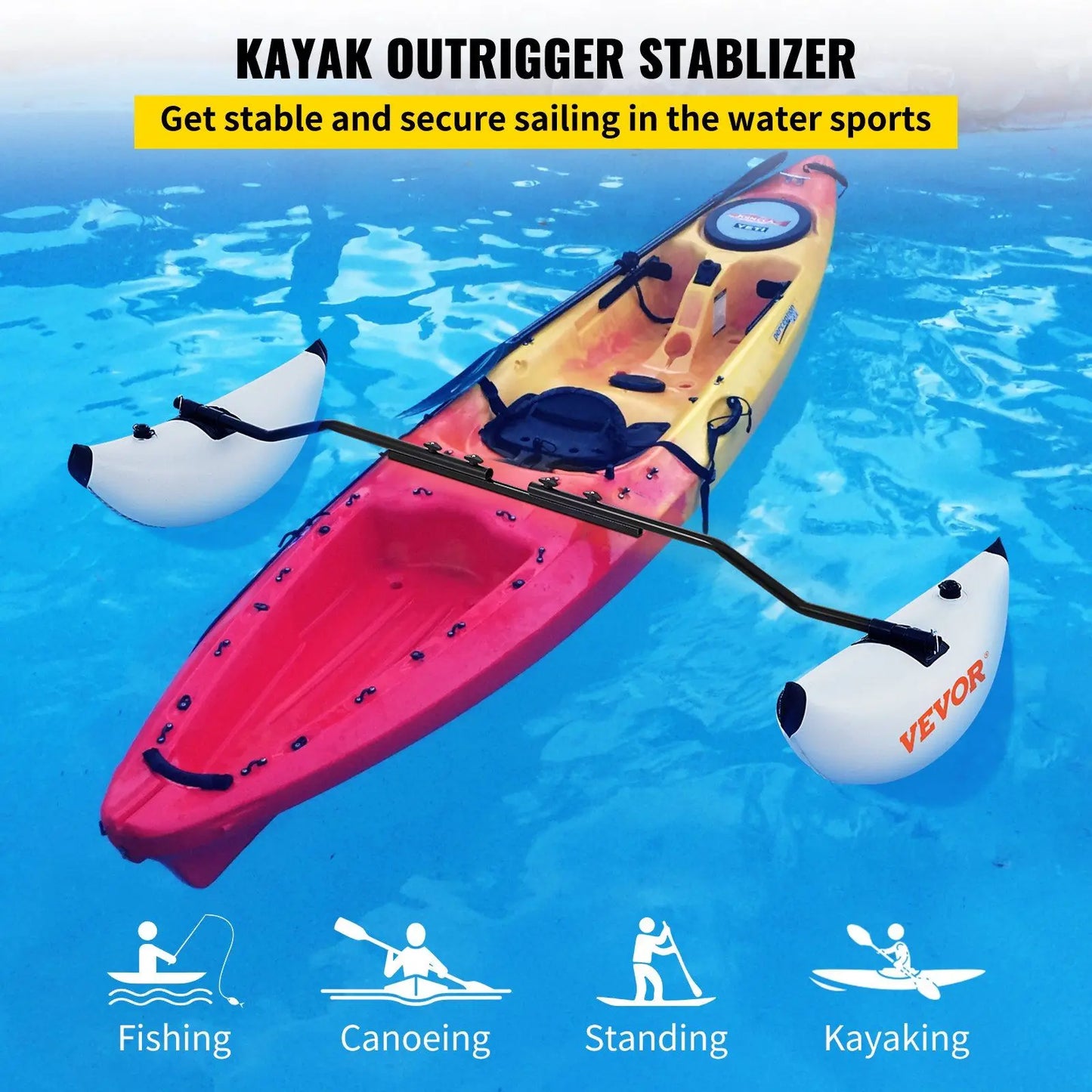 2 PCS Inflatable Outrigger Float