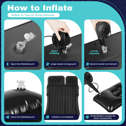 SUV car inflatable mattress bed