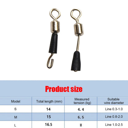 Ball Bearing Swivel Solid Rings Connector
