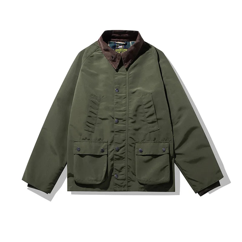 Hunting Oil Wax Jacket Windbreaker
