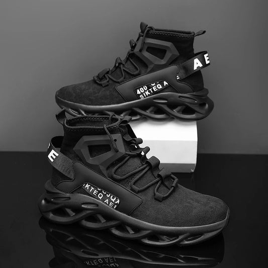 Men's minimalist high top outdoor sports shoes