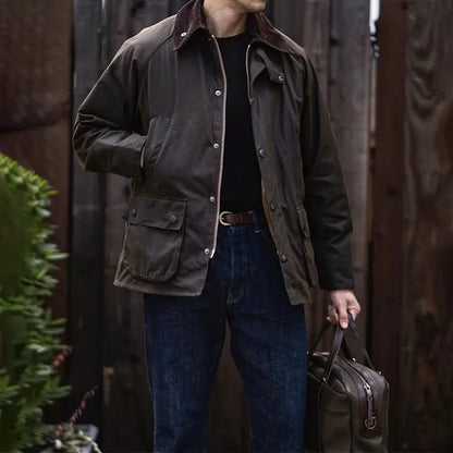 Hunting Oil Wax Jacket Windbreaker