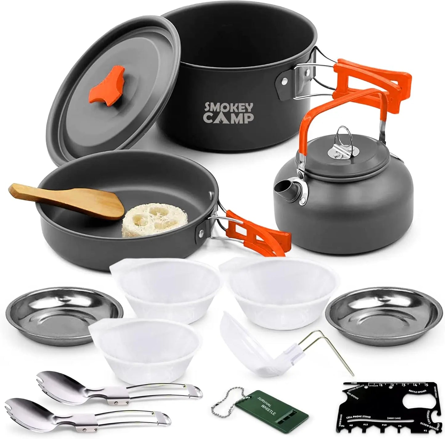 Camping Cookware Kit with Stove