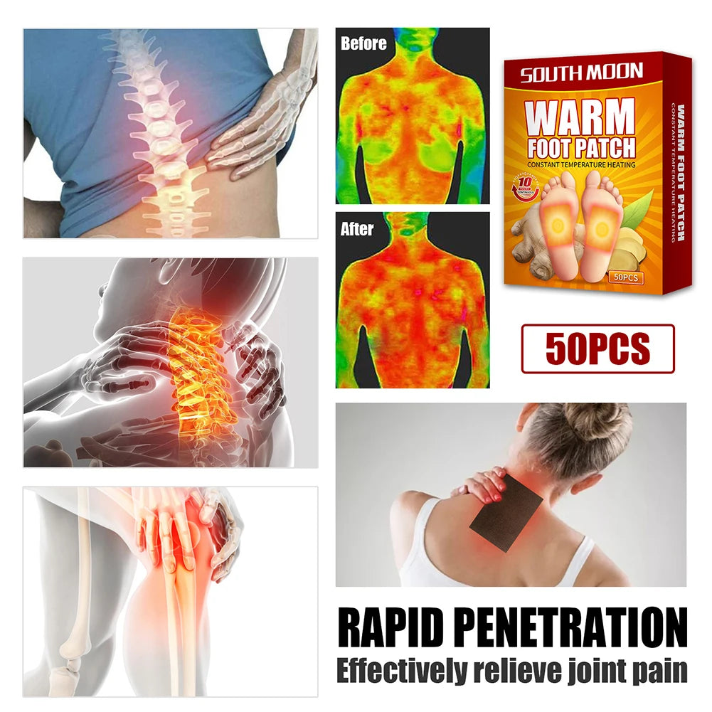 50Pcs Foot Heat Warmers
