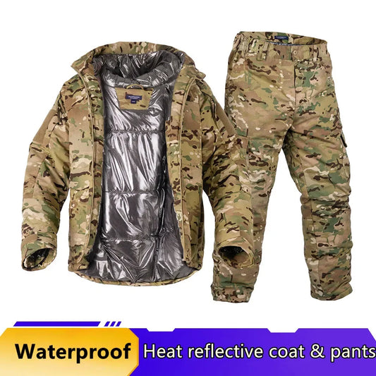 Men Winter Hiking Tactical Jacket
