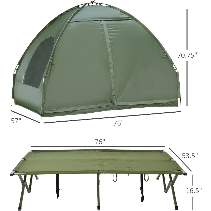 Camping Cot with Tent