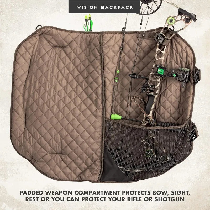 Camouflaged Bow Hunting Pack